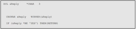 9 Helpful Functions for Working with Variables in CL on IBM i - Figure 2