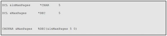 9 Helpful Functions for Working with Variables in CL on IBM i - Figure 4