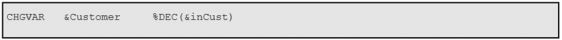 9 Helpful Functions for Working with Variables in CL on IBM i - This