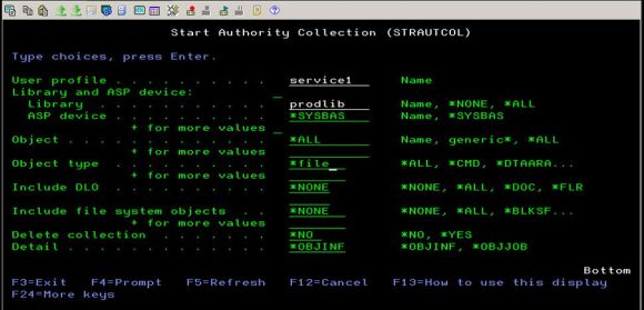 Three Ways to Use IBM i Authority Collection - Figure 1