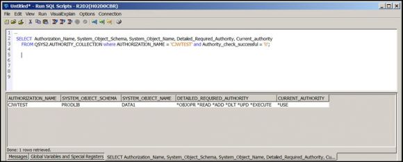 Three Ways to Use IBM i Authority Collection - Figure 3